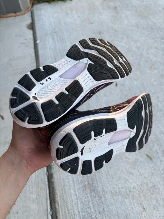 Asics GEL-Kayano 28 Women's Running Shoes Purple Ice Size 9 Comfort Sneakers - Picture 5 of 6